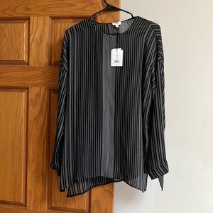 NWT Vince silk blouse Sz. 10